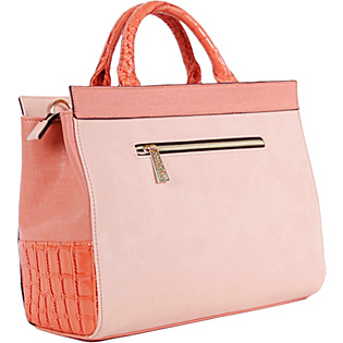 Alecia Structure Faux Croc Tote Bag
