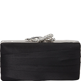Satin Box Clutch