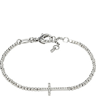 Nugget Cross Bracelet