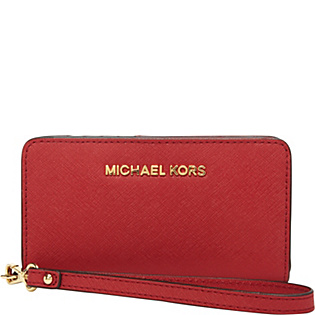Jet Set Travel Slim Tech Wristlet Wallet