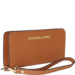 Jet Set Travel Slim Tech Wristlet Wallet