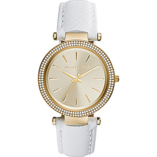 Darci Three Hand Leather Watch