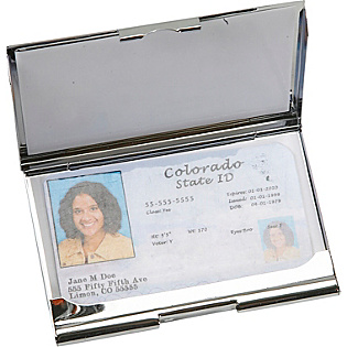 Mother of Pearl Business Card Case