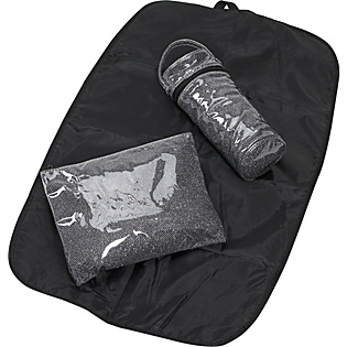 Crystals Laminated Buckle Bag