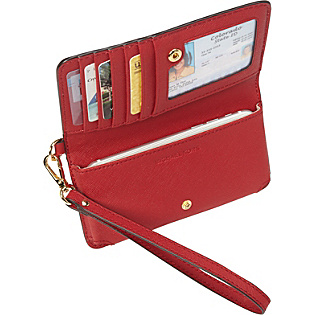 Jet Set Travel Slim Tech Wristlet Wallet