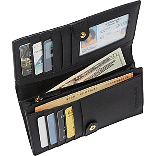 Jet Set Travel Large Slim Wallet